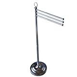 Buy Kingston Brass CC2021 Pedestal Towel Bar In Three Level Height with White Box,... by Kingston Brass