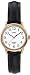 Timex Women's Black Leather Easy-Reader Indiglo Watch