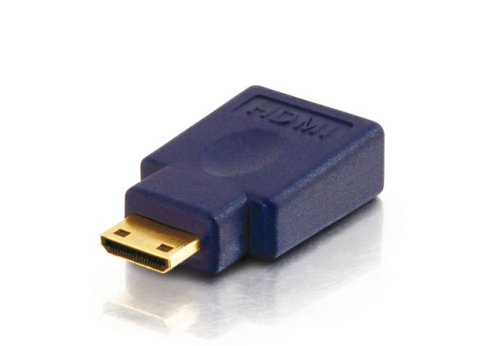 Cables To Go 40435 HDMI to HDMI Mini 1080p Version 1.3 Adapter (Blue)