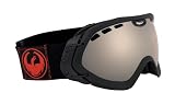 Dragon MACE Snow Goggles - Coal Frame / Ionized Lens / Black with Red Patch Strap
