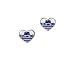 Disney Star Wars R2-D2 Heart Stud Earrings