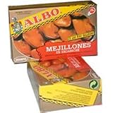 Mussels in Escabeche from ALBO. Set of 2 4oz.tin