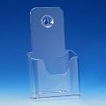 VITAdisplays� DIN lang Flyerst�nder (DL, "1/3 A4", 10,5 � 21 cm), transparent (NE-107)