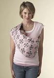 Hotslings Designer Reversible Eye Candy Baby Sling Child Carrier, Pink/Brown Size 4 (M)