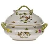 10 Tureen with Branch (4 quarts) - Herend Rothschild Bird