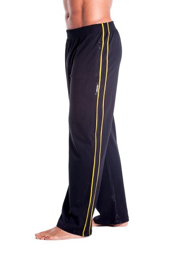 Mens Zipper Pocket Sweat Pant by Pitbull in your choice of color