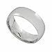 Stainless Steel Smooth Finish Mens Ring