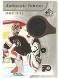 2005-06 SP Game Used Authentic Fabrics #AFRE Robert Esche - Philadelphia Flyers (Piece of Authentic Jersey ) (Hockey Cards)