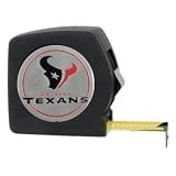 Caseys Distributing 8900692105 Houston Texans Black Tape Measure