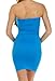 Sakkas Strapless Stretch Bandeaux Dress