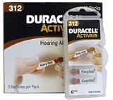 Duracell Hearing Aid Batteries Size 312 pack 60 batteries