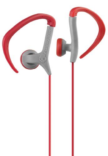 Skullcandy S4CHDZ-124 Chops Hanger Earbuds (Grey/Red)