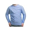 Toddler UV Rash Guard Shirt - L/S Carolina Blue