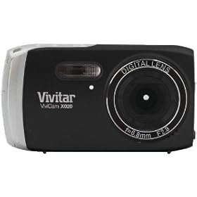 VIVITAR VX020-BLACK-SOL 10.1 MEGAPIXEL VX020 DIGITAL CAMERA (BLACK) (VX020-BLACK-SOL) -