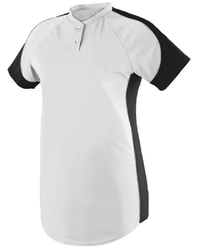 Augusta Sportswear Ladies Blast Two-Button Placket Jersey