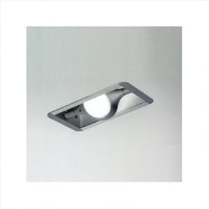 Space One Light Recessed Light in Metallic Gray with Optional Glass Diffuser by Zaneen