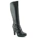 CALVIN KLEIN CK Prairy Black Boots Shoes Womens SZ 11