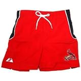 St. Louis Cardinals Infant Swim Trunks by Majestic Athletic - 12 Months