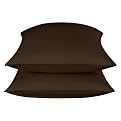 Easy Care Pillowcases Set of 2 - Brown