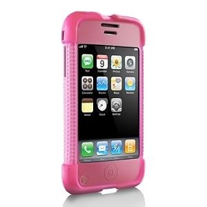 DLO Jam Jacket Case for original iPhone 4GB & 8GB (1G & 2G only)- Pink (with Headset Management System)