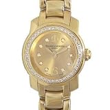 Baume and Mercier Capeland 18k Gold and Diamond Ladies Watch - MOA08404 by Baume & Mercier