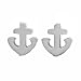 Surqical Steel Anchor Earrings