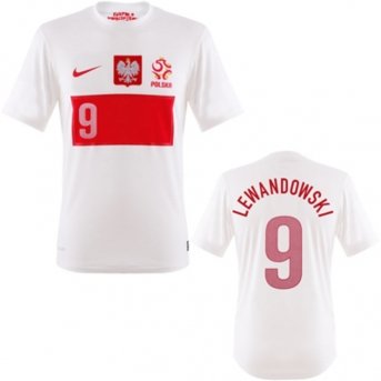 Polen Lewandowski Trikot Home 2012, S