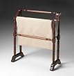 Blanket & Clothes Drying Rack - Plantation Cherry Stained Finish