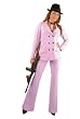 Gangster Moll Double-Breasted Suit (Hat/Gun not included)WIDE STRIPES or PINSTRIPES Color Choice