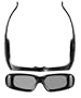 SainSonic 3D Rechargeable Infrared Active Shutter Glasses For Panasonic 3D HDTVs