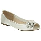 Pink Flower Bridal Shoes