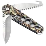 Buck Alpha Crosslock Camo Folding Hunter by Pachi Paradice
