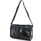 (レスポートサック) LeSportsac DELUXE SHOULDER SATCHEL 7519 9902 BK PATENT 並行輸入品