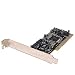 4-Channel SATA Silicon Image Sil3114 PCI Controller Card