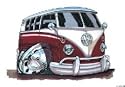 VW CAMPER VAN KOOLART image CERAMIC MUG 075