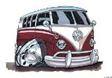 VW CAMPER VAN KOOLART image CERAMIC MUG 075