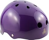 IMAGE OF Triple 8 Brainsaver Purple Small Skateboard Helmet with Sweatsaver Liner