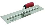 MARSHALLTOWN The Premier Line MXS205D 20-Inch by 5-Inch Finishing Trowel with Curved DuraSoft Handle
