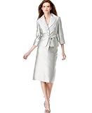 ABS by Allen Schwartz - A.B.S. by Allen Schwartz Tie-Front Skirt Suit