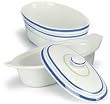 Silvermark Butter Boat, Blue