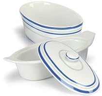 Silvermark Butter Boat, Blue
