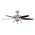 Aurora Click-In Ceiling Fan Nickel (52")