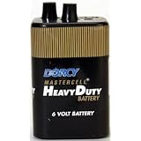 Super Heavy Duty 6V Battery, Black