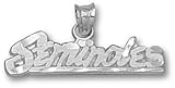 Florida State Seminoles Sterling Silver Pendant