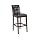 Armen Living 3129 Verona 30-Inch Vinyl/ Wood Stationary Barstool