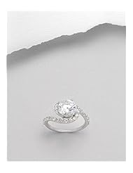 CZ Ring In 92.5 Sterling Silver