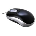 Kinamax MS-UOPT High Precision Ergonomic USB 3-Button 3D Optical Scroll Wheel Mouse