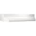 Broan F404211 42-Inch Two Speed 4-Way Convertible Range Hood, White on White