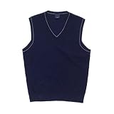 Review   / v-neck sweater vest