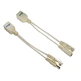 AIR802 POEPASS-01 Passive PoE Injector/Splitter with 5.5 mm x 2.1 mm DC Size Connector